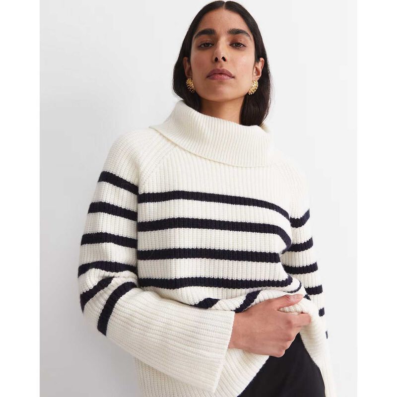 Sportscraft Sunshine Stripe Turtleneck image number 6